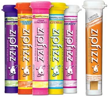 Zipfizz flavors