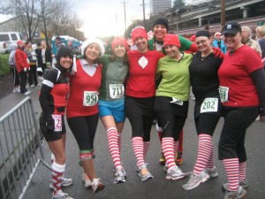 Santa Runs Tacoma Frosty 5K Race Report | Mom vs. Marathon