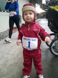 Santa Runs Tacoma Frosty 5K Race Report | Mom vs. Marathon