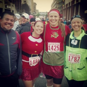 Santa Runs Tacoma Frosty 5K Race Report | Mom vs. Marathon